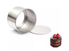FORMA DE BOLO FUNDO FALSO 8X5 8 CIRCULAR