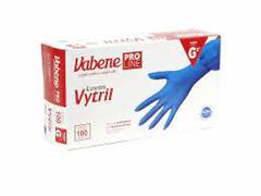 LUVA VYTRIL AZUL G 100UN VABENE