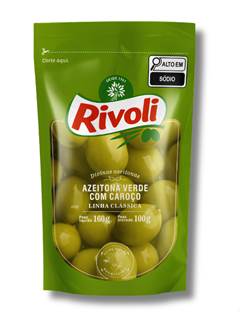 AZEITONA VRD C/C SCH 100G RIVOLI