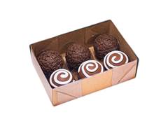 CAIXA BASIC 6 DOCES KRAFT IDEIA