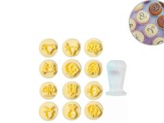 KIT CARIMBO SIGNOS AMARELO 12UN BLUESTAR