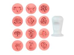 KIT CARIMBO SIGNOS ROSA 12UN BLUESTAR