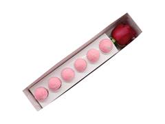CX PRESENTE 6 DOCES 43X18X6 RSA BRANCA