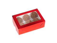 CX LAMINADA C/VISOR 6 DOCES VERMELHO IDEIA