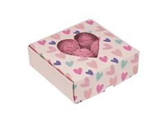 CX PRAT C/VISOR CORAC 9D AMOR CORES 10UN