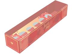 CX TP TRANSP FLOR/DOCES SWEET LOVE 10UN
