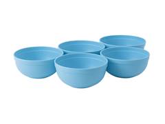 MINI BOWL PP 270ML 5PCS AZUL SOLRAC