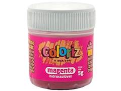 CORANTE EM PO HIDROSSOLUVEL PARA CONFEITARIA MAGENTA 5G COLORIZ