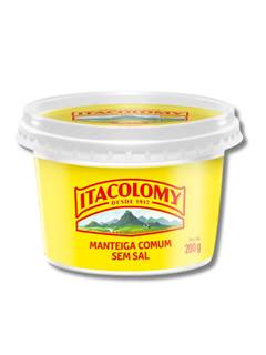 MANTEIGA SEM SAL PT 200G ITACOLOMY
