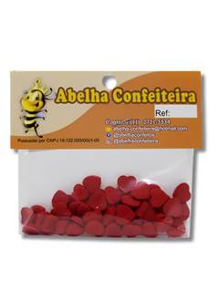 CONFEITOS CORAC?O P VERMELHO UN ABELHA