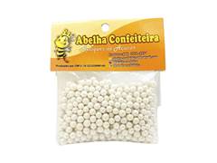 CONFEITOS PEROLAS MD BRANCA ABELHA