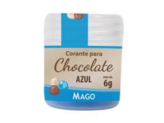 CORANTE P/CHOC AZUL 6G MAGO