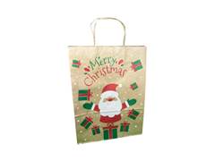 SACOLA KRAFT NATAL NOEL UN