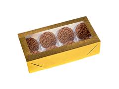 CX LAMIN C/VISOR 8 DOCES OURO IDEIA 10UN